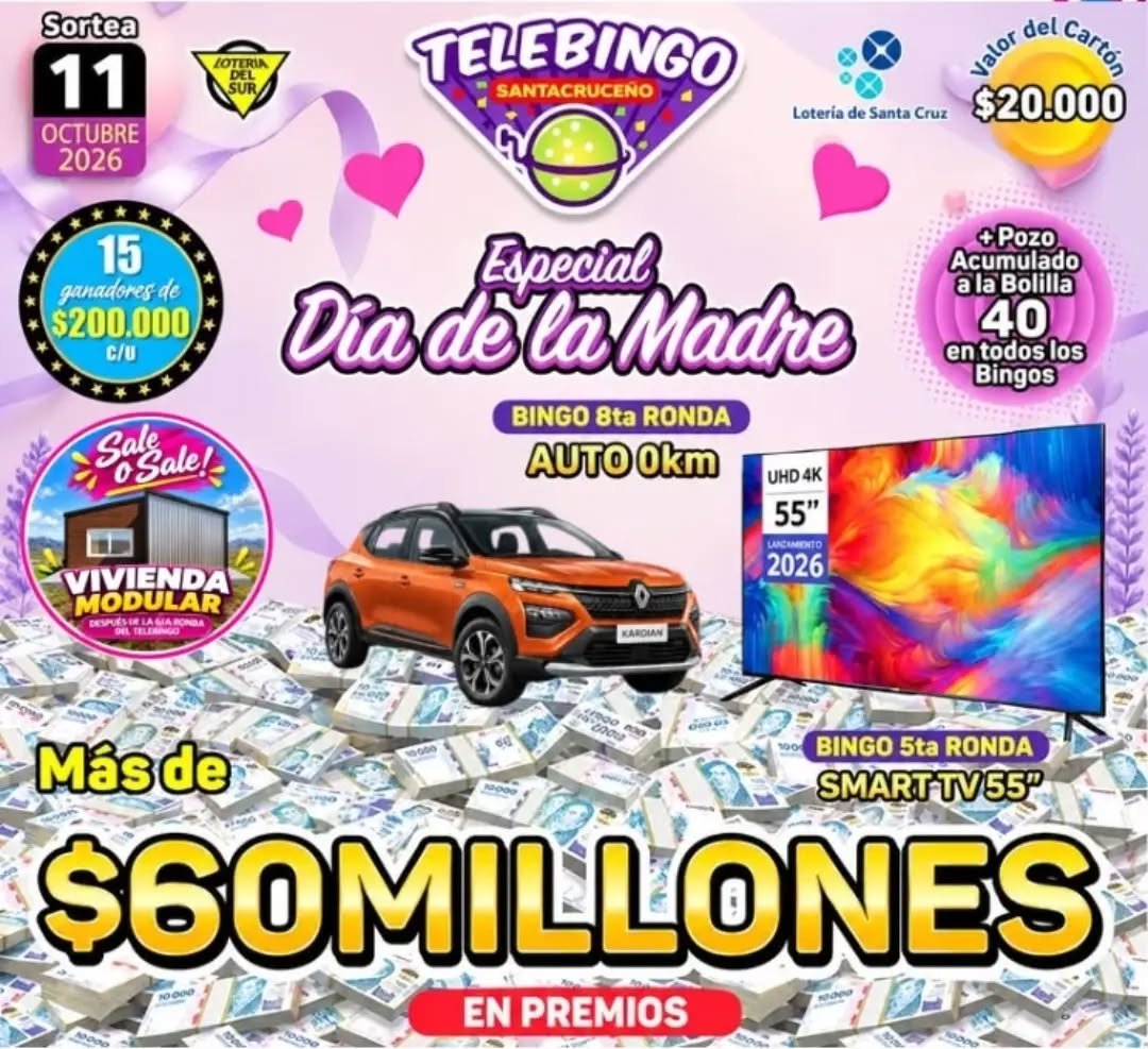 Telebingo · Pieza vigente de septiembre